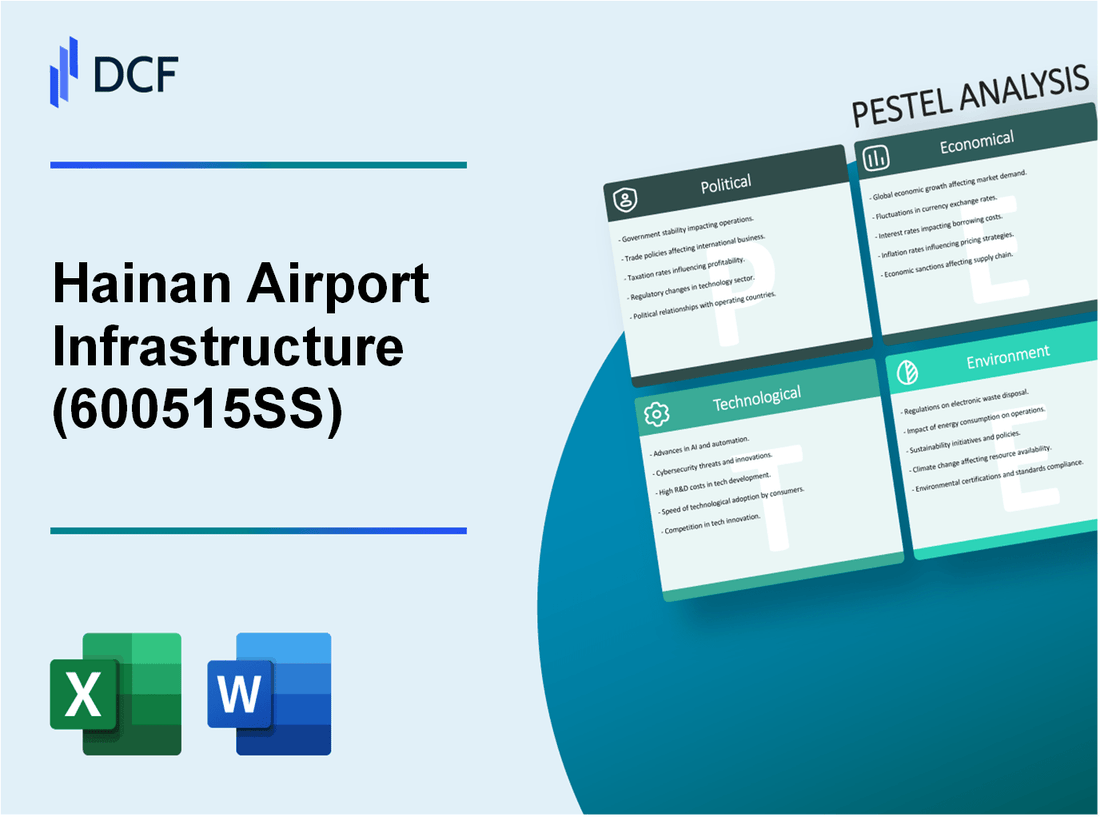 Hainan Airport Infrastructure Co., Ltd (600515.SS): PESTEL Analysis