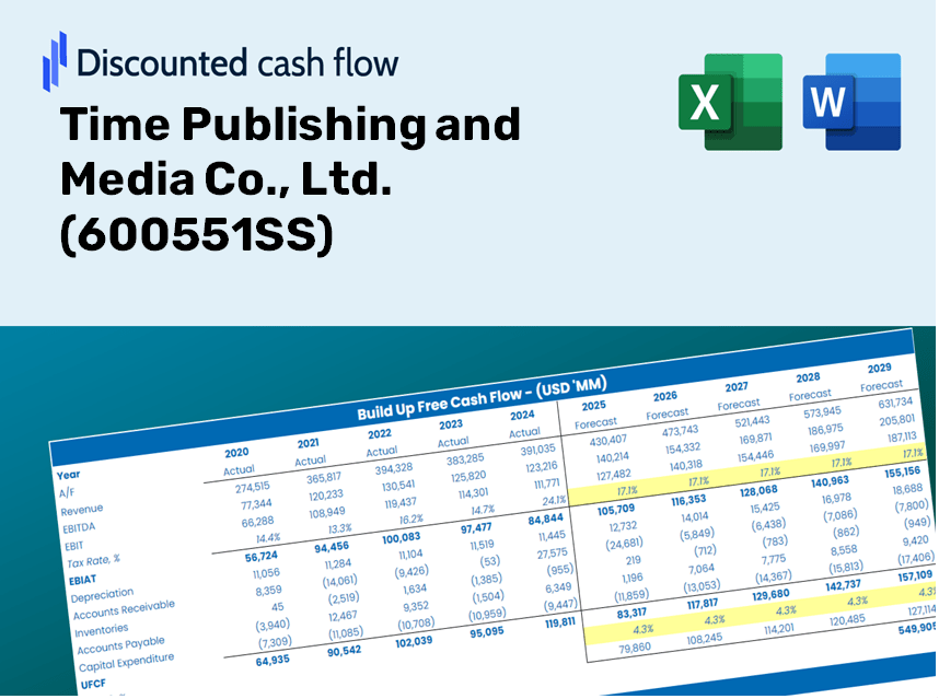 Time Publishing and Media Co., Ltd. (600551SS) DCF Valuation