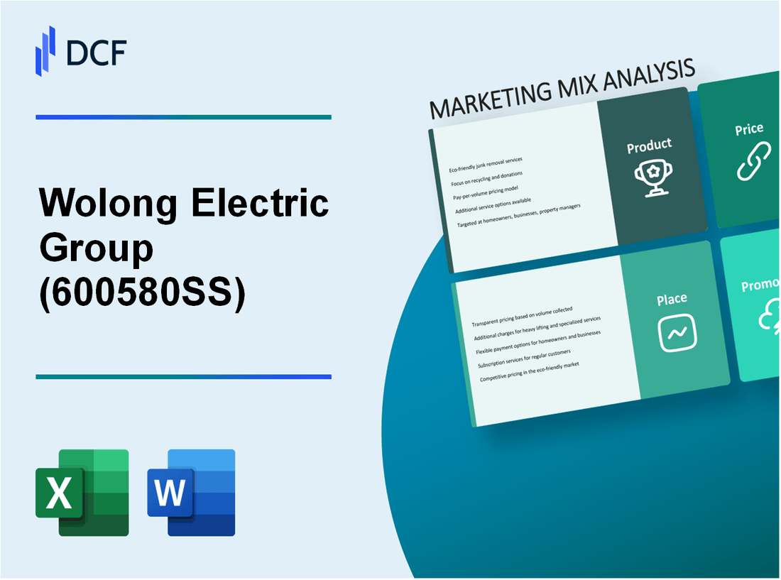 Wolong Electric Group Co.,Ltd. (600580.SS): Marketing Mix Analysis