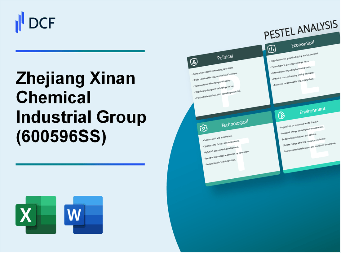 Zhejiang Xinan Chemical Industrial Group Co.,Ltd (600596.SS): PESTEL Analysis