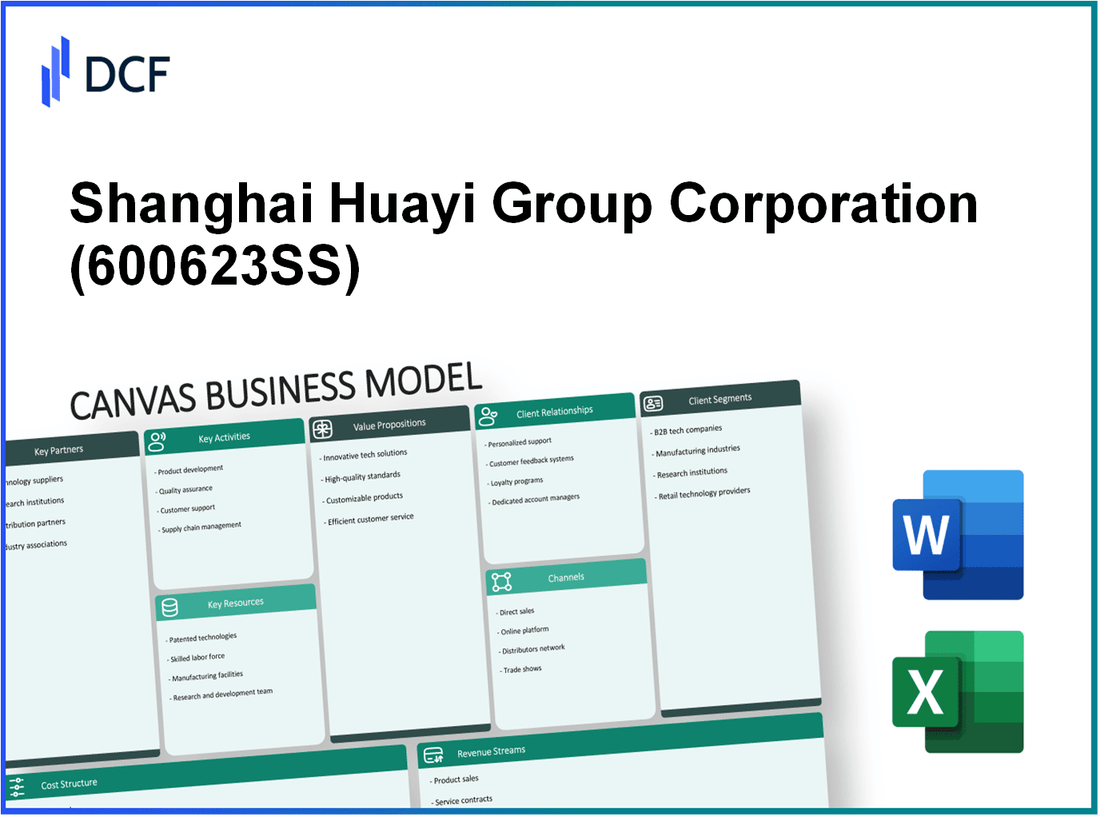 Shanghai Huayi Group Corporation Limited (600623.SS): Canvas Business Model