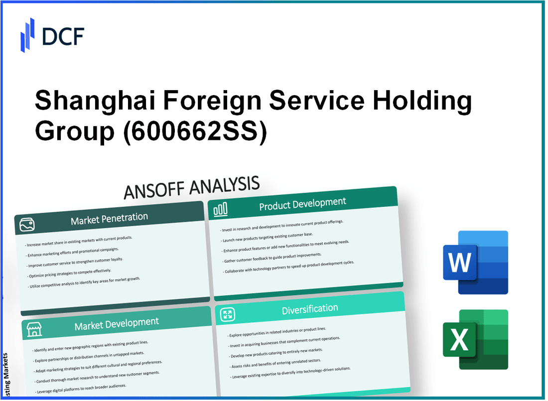 Shanghai Foreign Service Holding Group CO.,Ltd. (600662.SS): Ansoff Matrix
