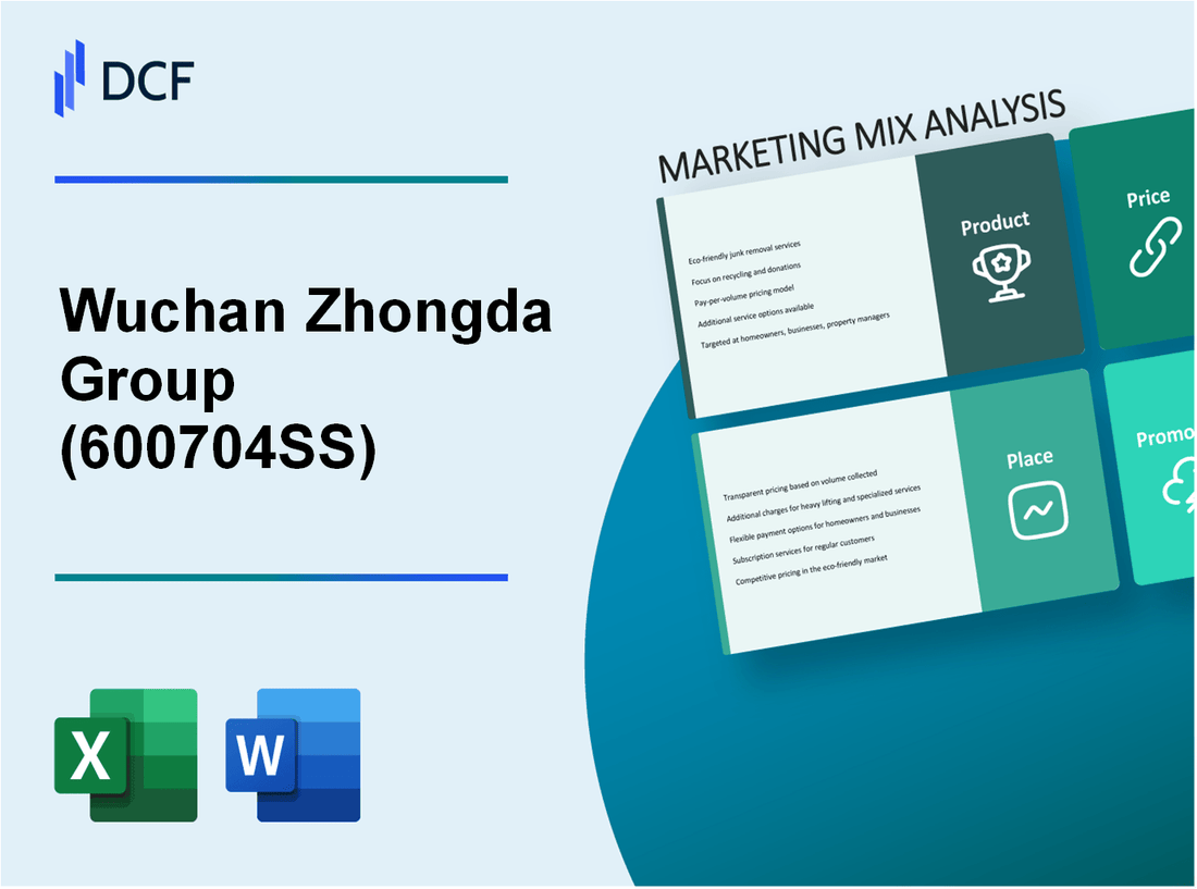 Wuchan Zhongda Group Co.,Ltd. (600704.SS): Marketing Mix Analysis