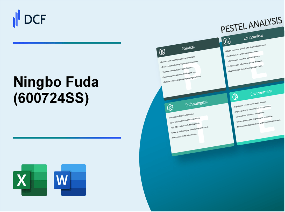 Ningbo Fuda Company Limited (600724.SS): PESTEL Analysis