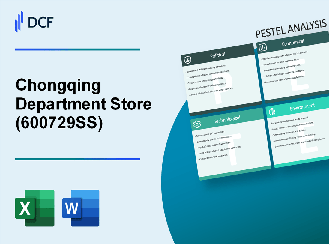 Chongqing Department Store Co.,Ltd. (600729.SS): PESTEL Analysis
