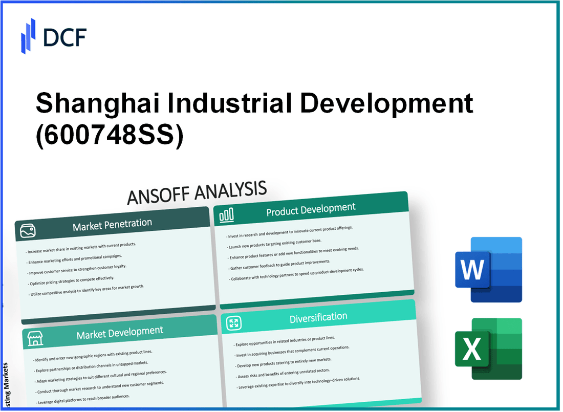 Shanghai Industrial Development Co.,Ltd (600748.SS): Ansoff Matrix