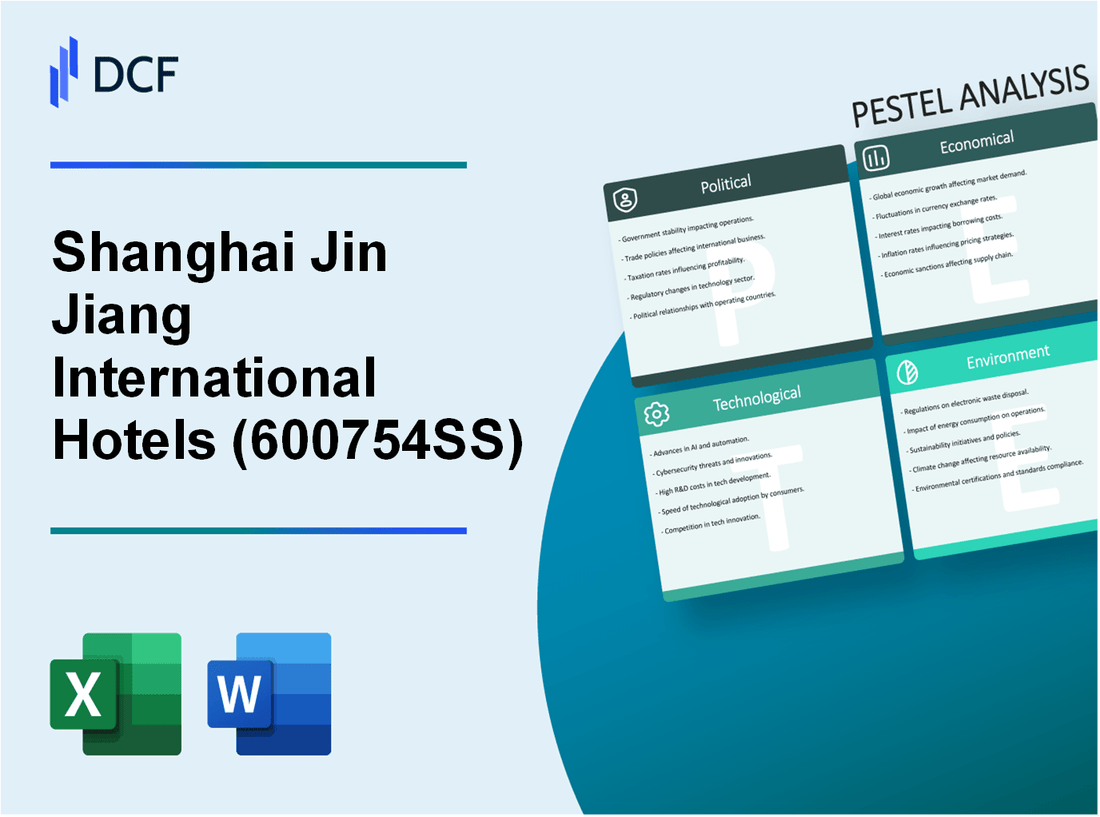 Shanghai Jin Jiang International Hotels Co., Ltd. (600754.SS): PESTEL Analysis