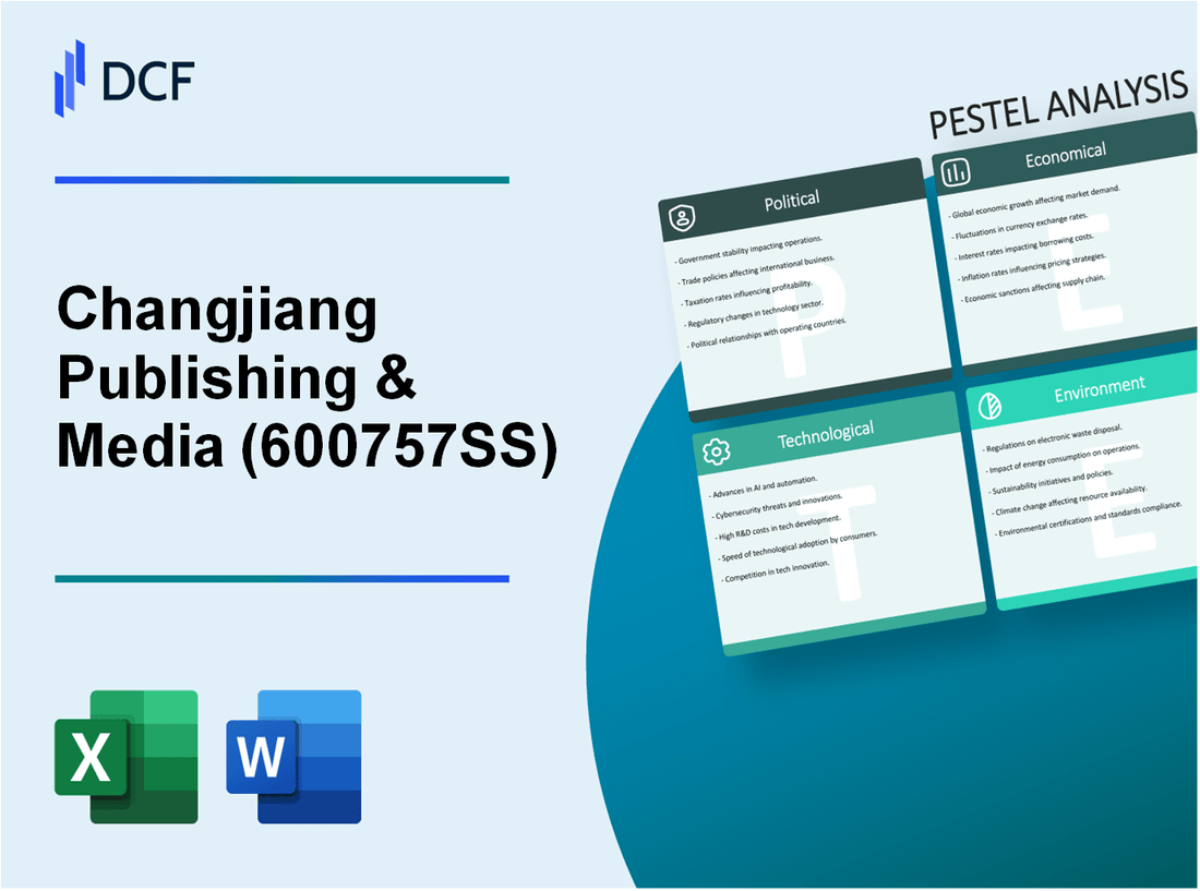 Changjiang Publishing & Media Co.,Ltd (600757.SS): PESTEL Analysis