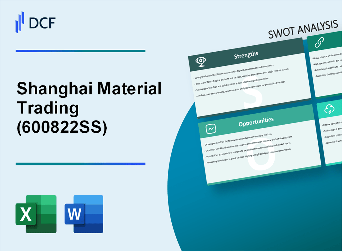 Shanghai Material Trading Co., Ltd. (600822.SS): SWOT Analysis
