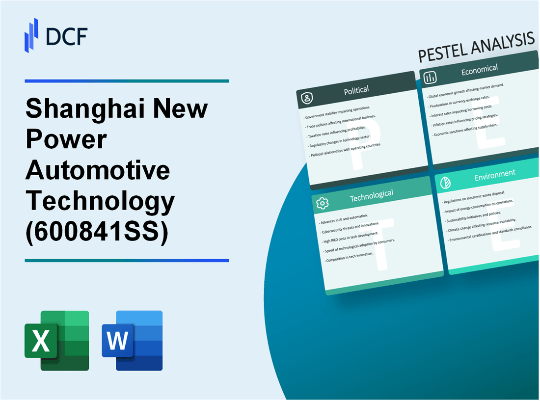 Shanghai New Power Automotive Technology Company Limited (600841.SS): PESTEL Analysis