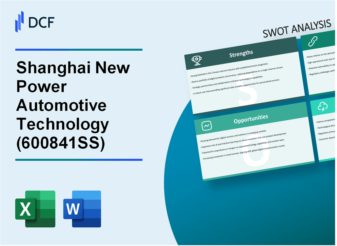 Shanghai New Power Automotive Technology Company Limited (600841.SS): SWOT Analysis
