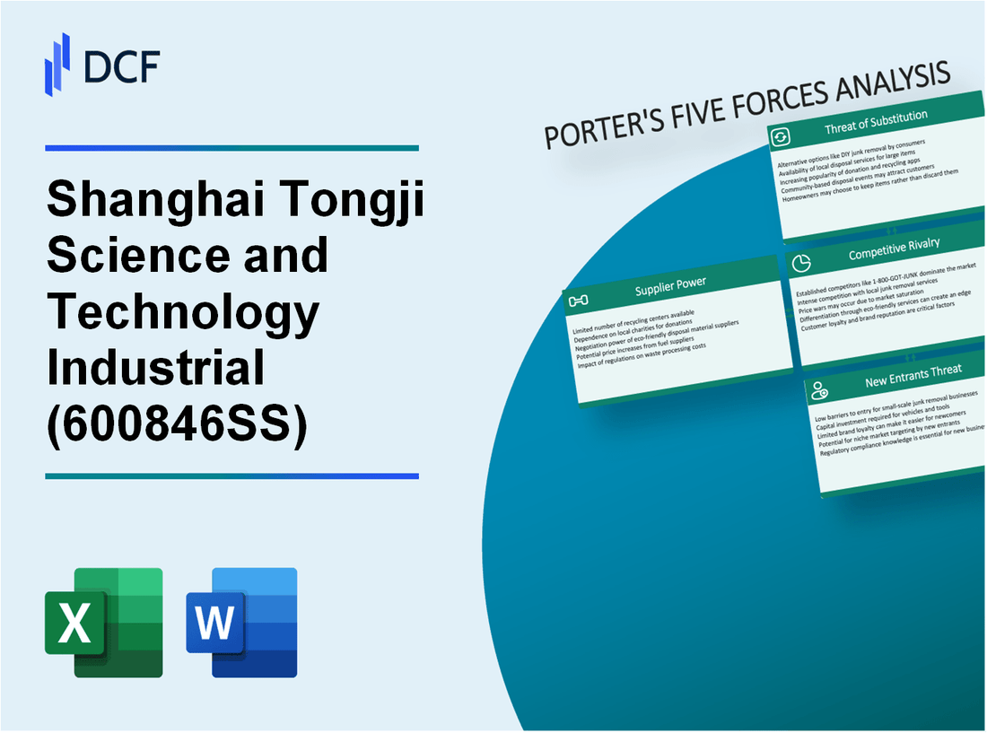 Shanghai Tongji Science and Technology Industrial (600846.SS): Porter's 5 Forces Analysis