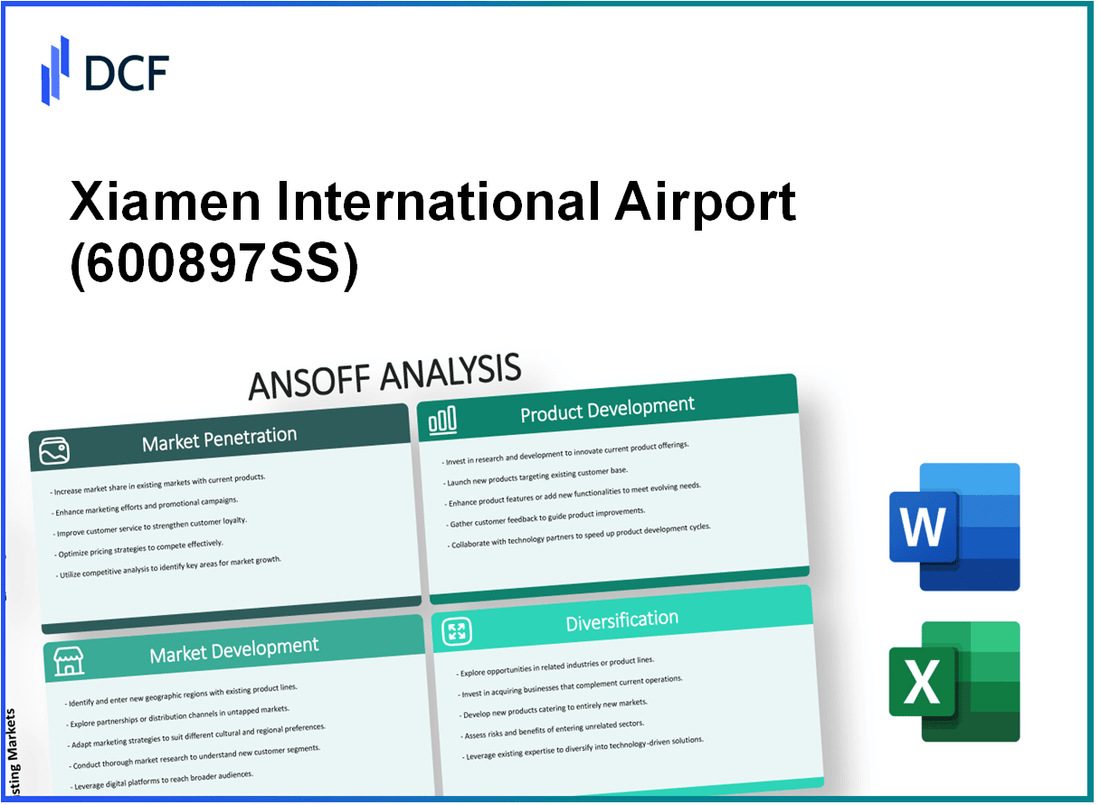 Xiamen International Airport Co.,Ltd (600897.SS): Ansoff Matrix