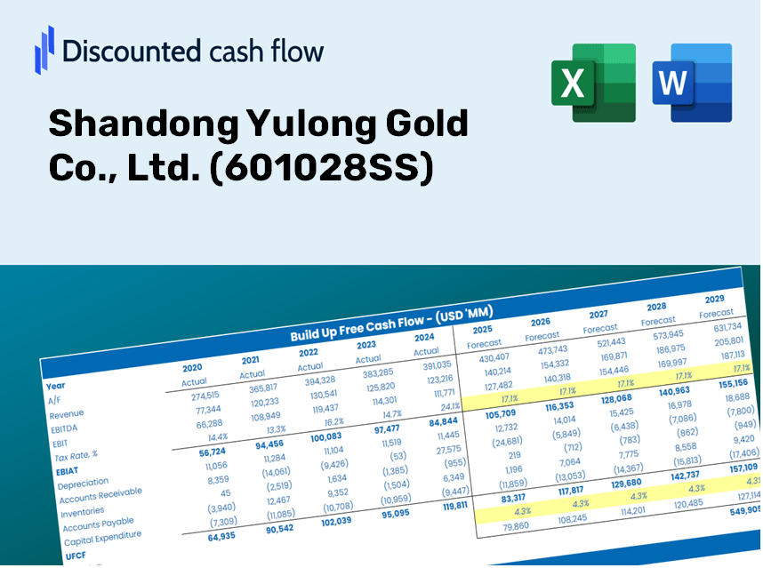 Shandong Yulong Gold Co., Ltd. (601028SS) DCF Valuation
