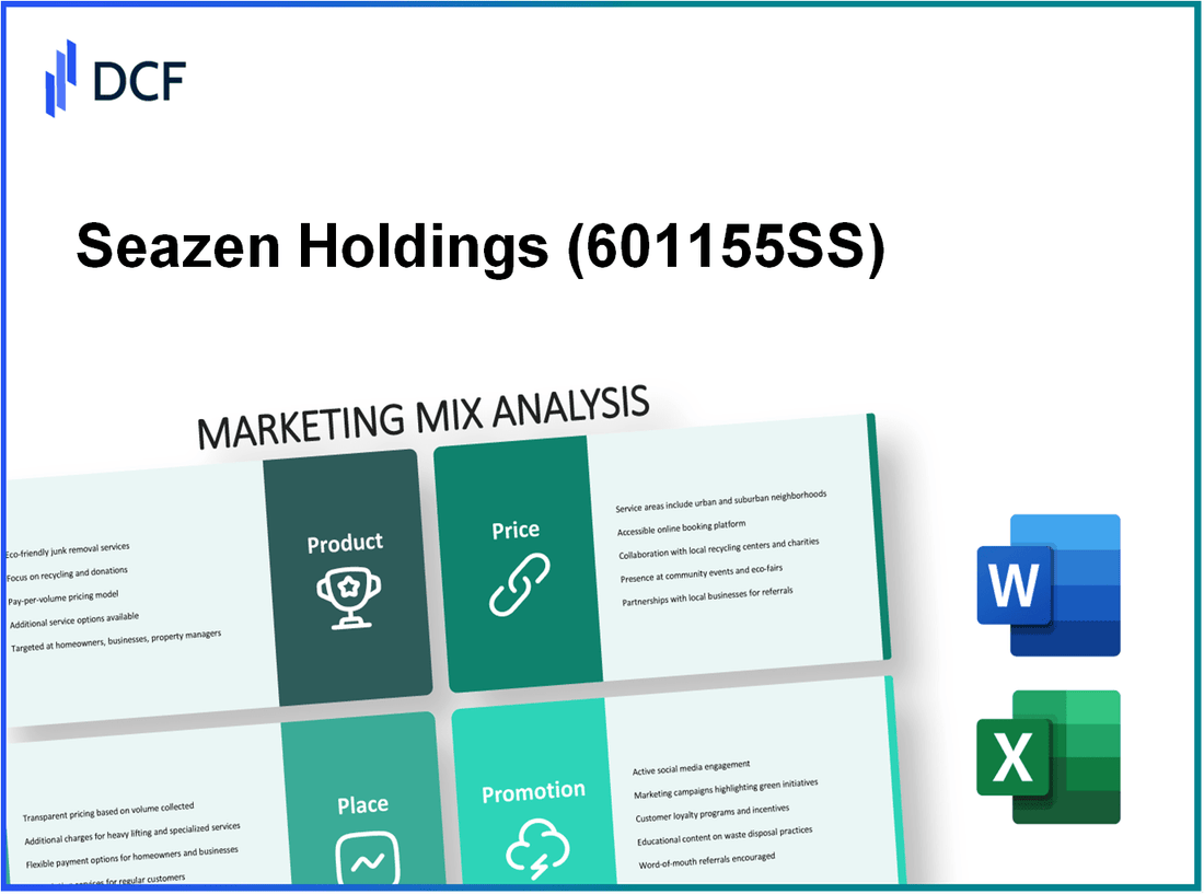 Seazen Holdings Co., Ltd (601155.SS): Marketing Mix Analysis