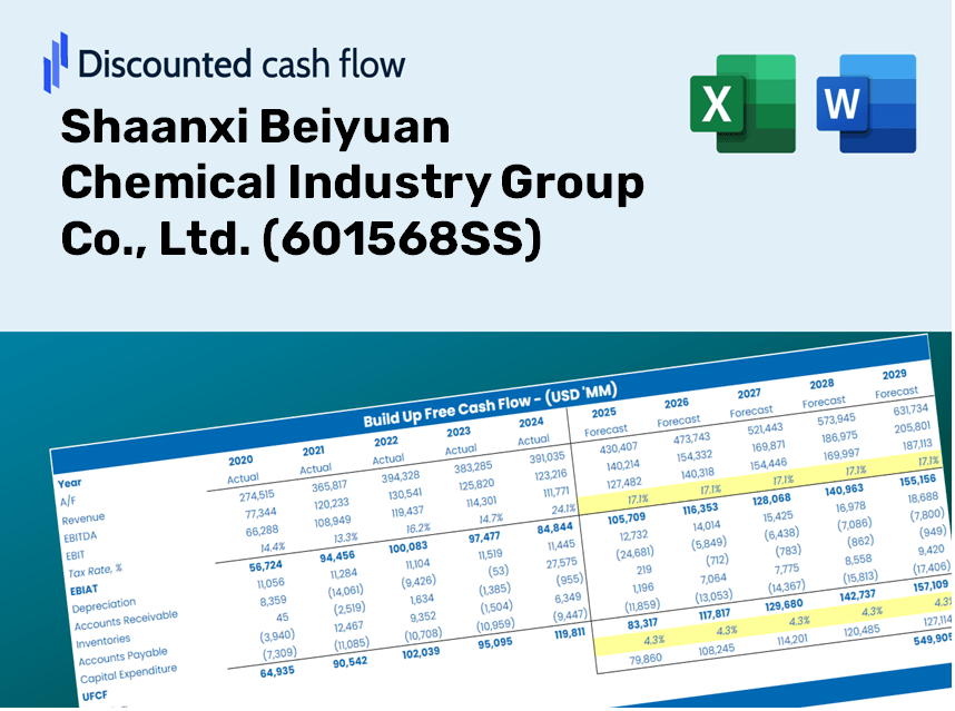Shaanxi Beiyuan Chemical Industry Group Co., Ltd. (601568SS) DCF Valuation