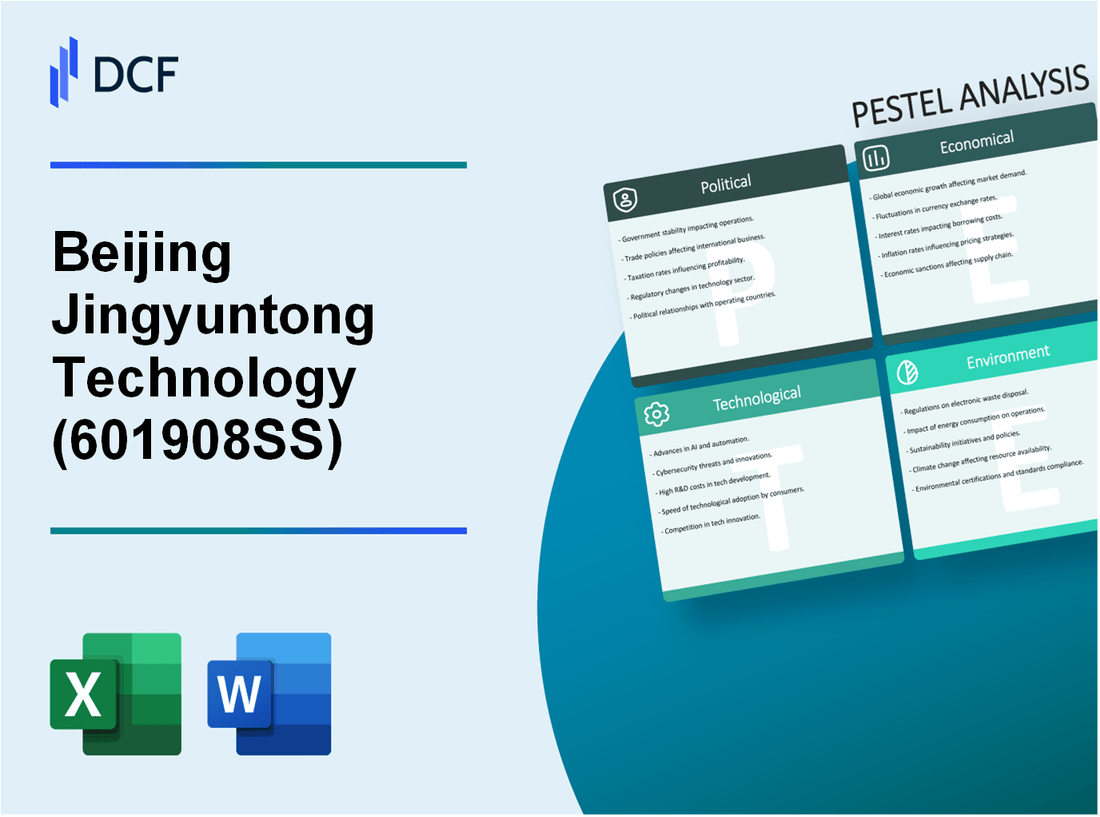 Beijing Jingyuntong Technology Co., Ltd. (601908.SS): PESTEL Analysis