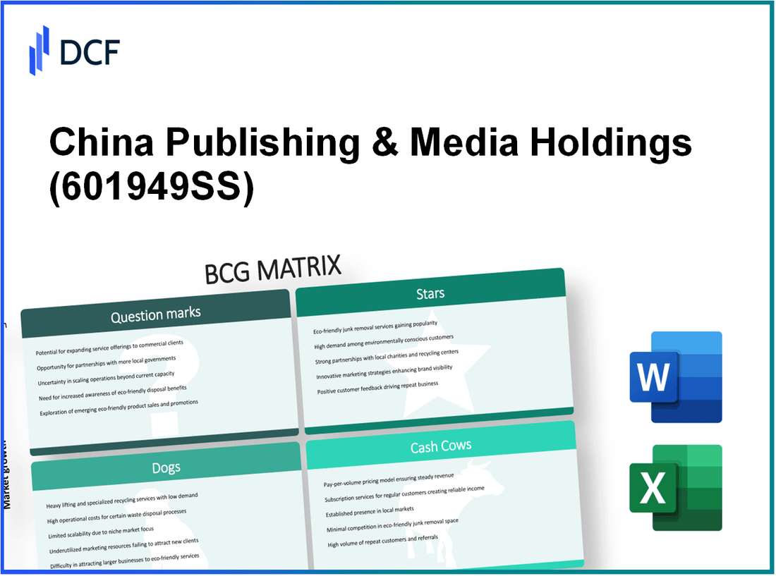 China Publishing & Media Holdings Co., Ltd. (601949.SS): BCG Matrix