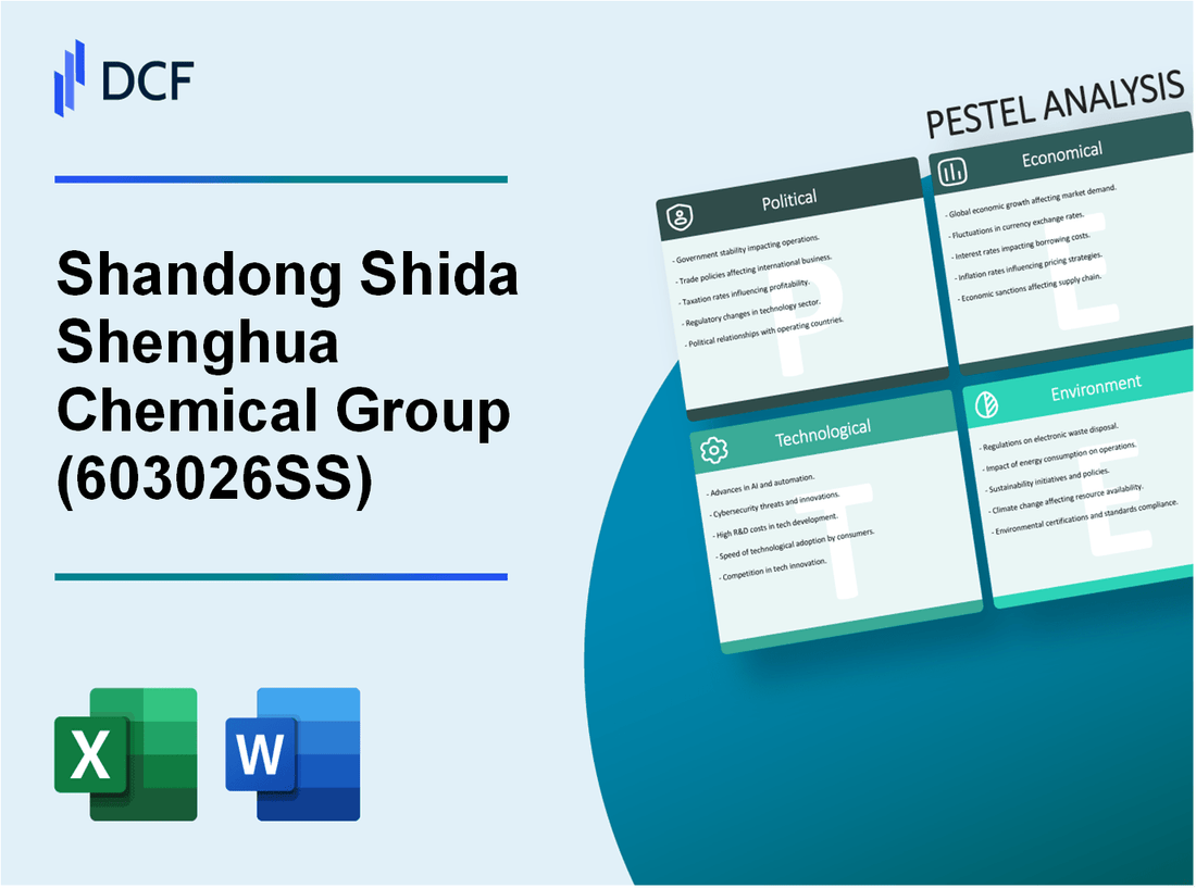 Shandong Shida Shenghua Chemical Group Company Limited (603026.SS): PESTEL Analysis