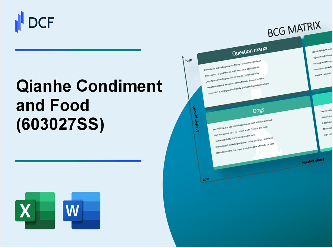 Qianhe Condiment and Food Co., Ltd. (603027.SS): BCG Matrix