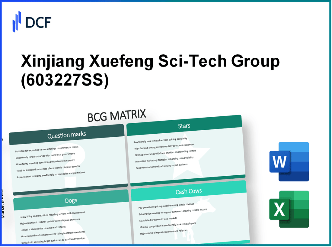 Xinjiang Xuefeng Sci-TechCo.,Ltd (603227.SS): BCG Matrix