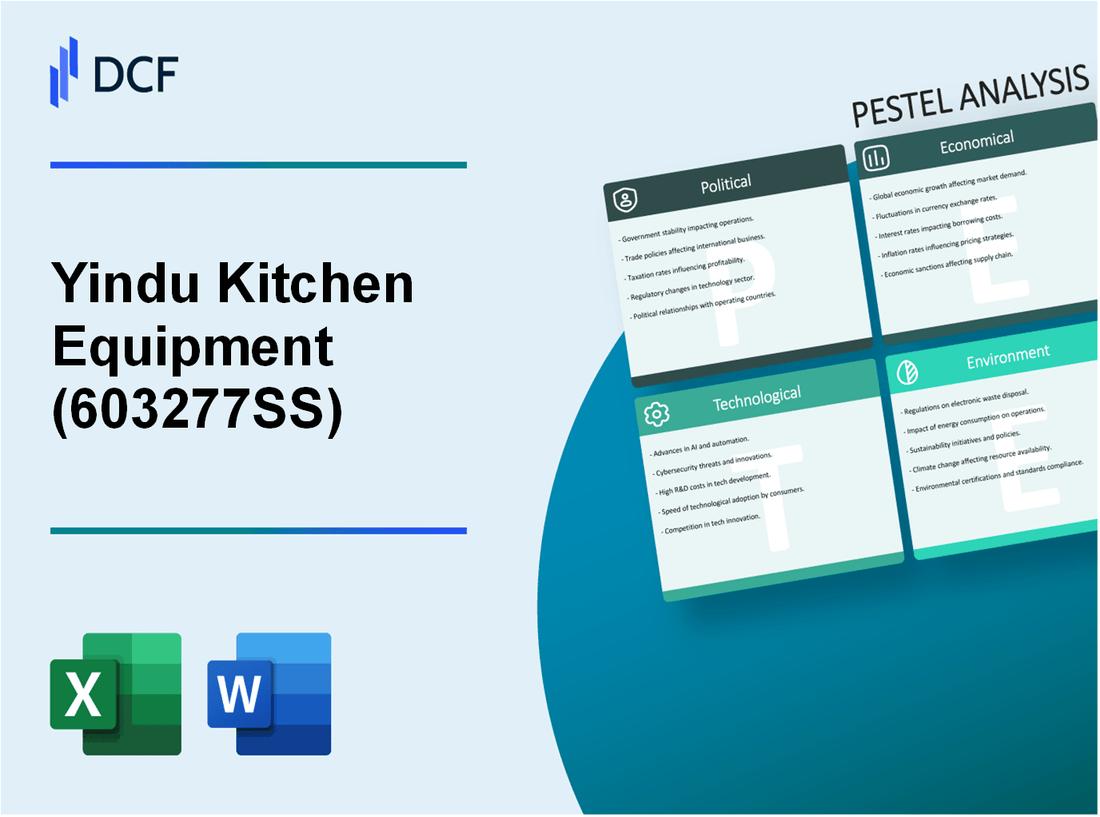 Yindu Kitchen Equipment Co., Ltd (603277.SS): PESTEL Analysis