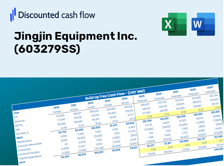 Jingjin Equipment Inc. (603279SS) DCF Valuation