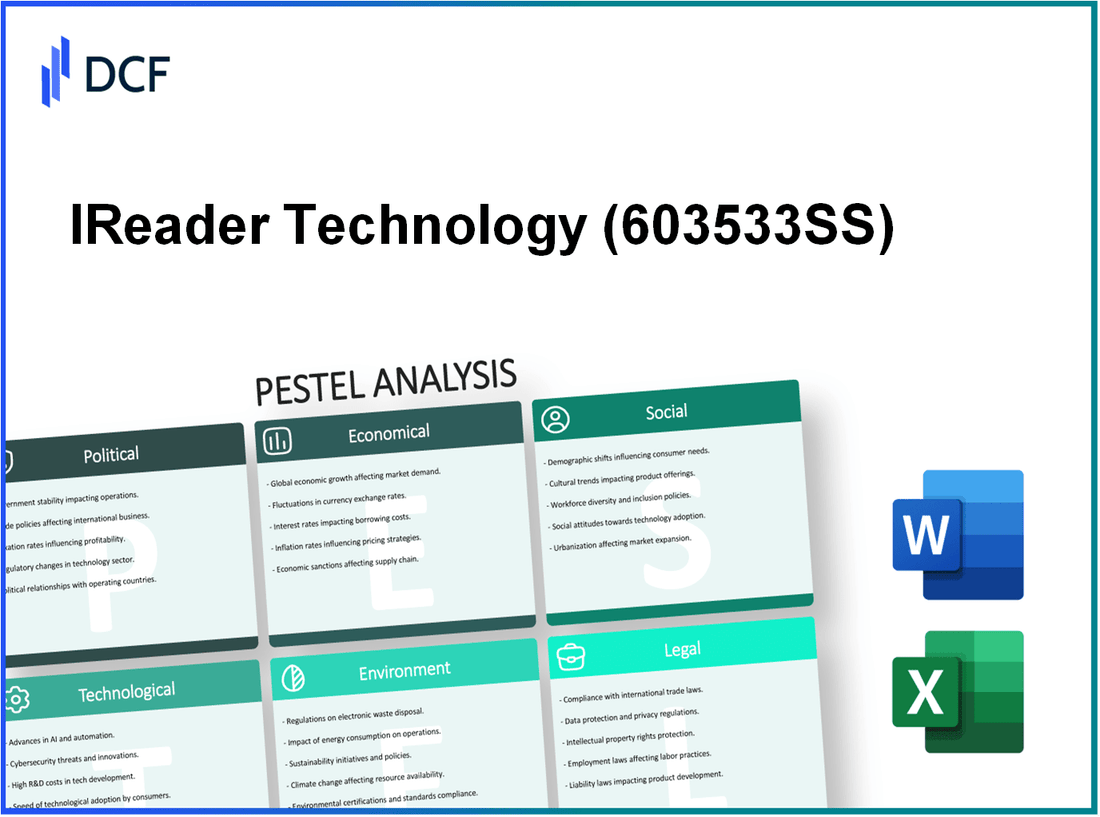 IReader Technology Co., Ltd. (603533.SS): PESTEL Analysis