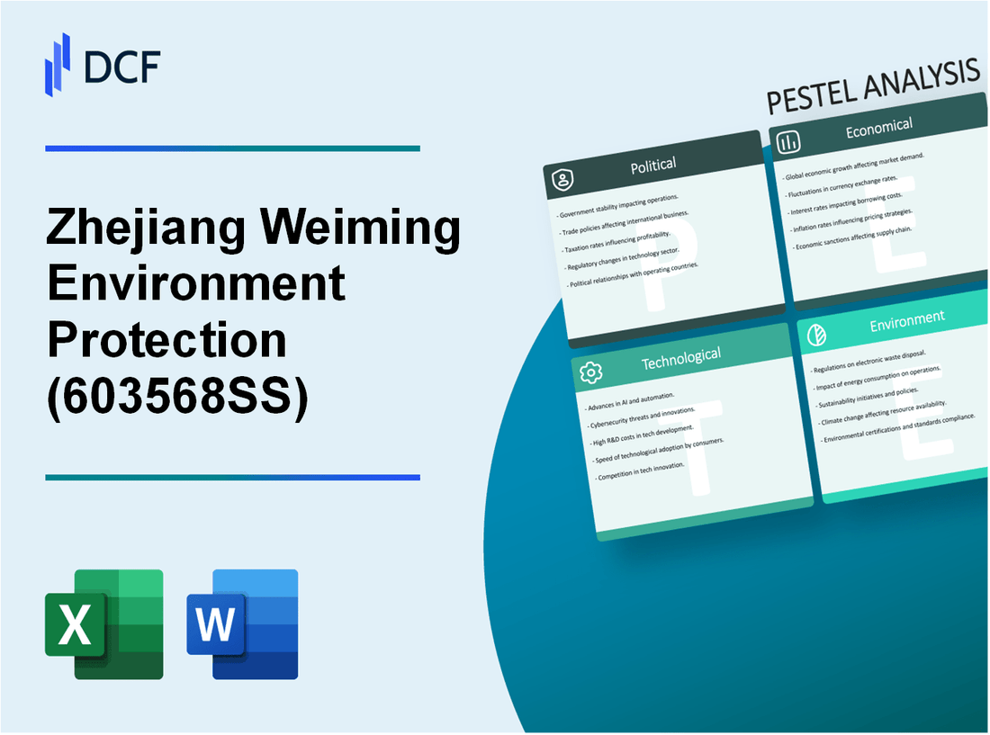 Zhejiang Weiming Environment Protection Co., Ltd. (603568.SS): PESTEL Analysis