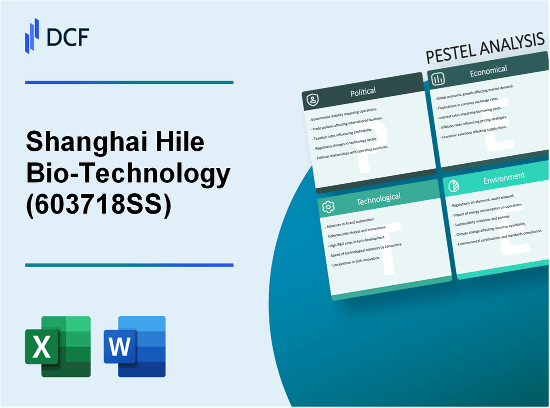 Shanghai Hile Bio-Technology Co., Ltd. (603718.SS): PESTEL Analysis
