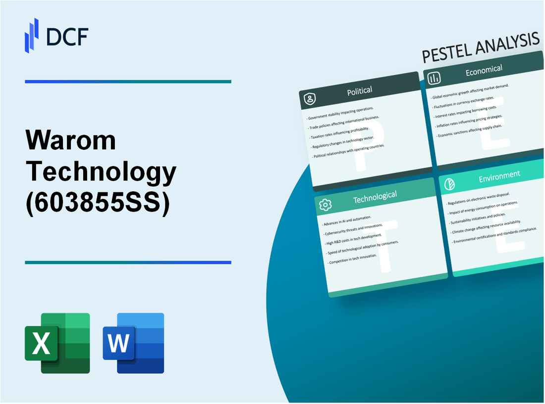 Warom Technology Incorporated Company (603855.SS): PESTEL Analysis