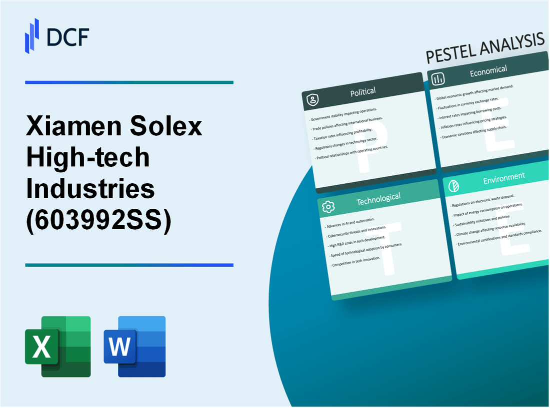 Xiamen Solex High-tech Industries Co., Ltd. (603992.SS): PESTEL Analysis