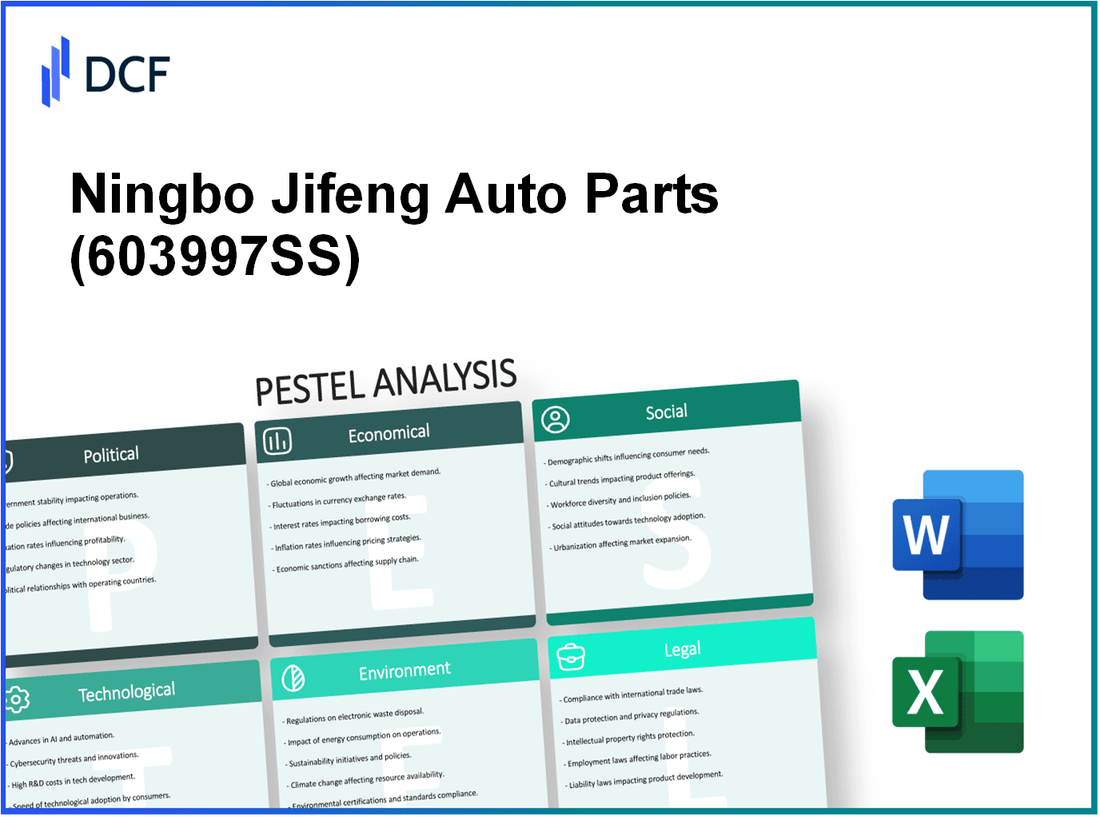Ningbo Jifeng Auto Parts Co., Ltd. (603997.SS): PESTEL Analysis