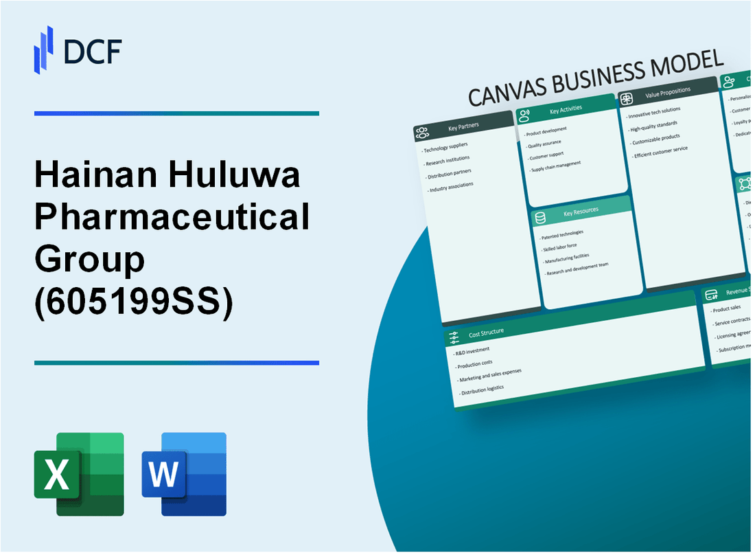 Hainan Huluwa Pharmaceutical Group Co., Ltd. (605199.SS): Canvas Business Model