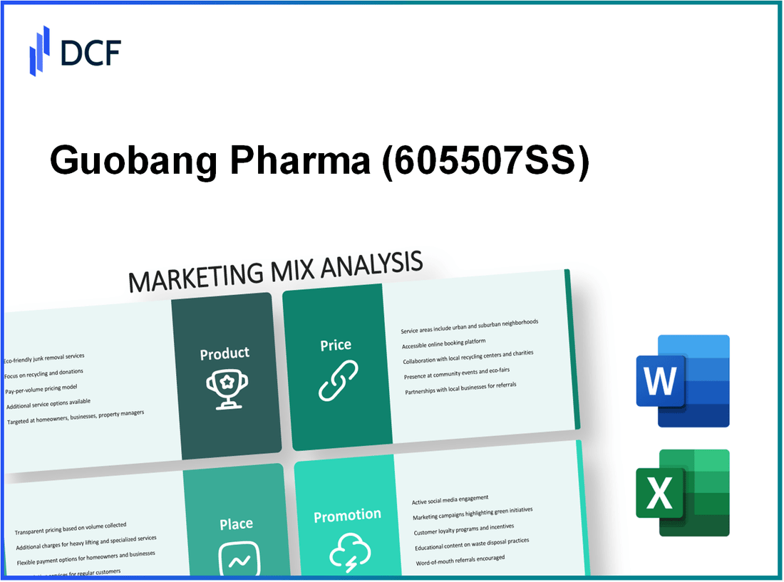 Guobang Pharma Ltd. (605507.SS): Marketing Mix Analysis
