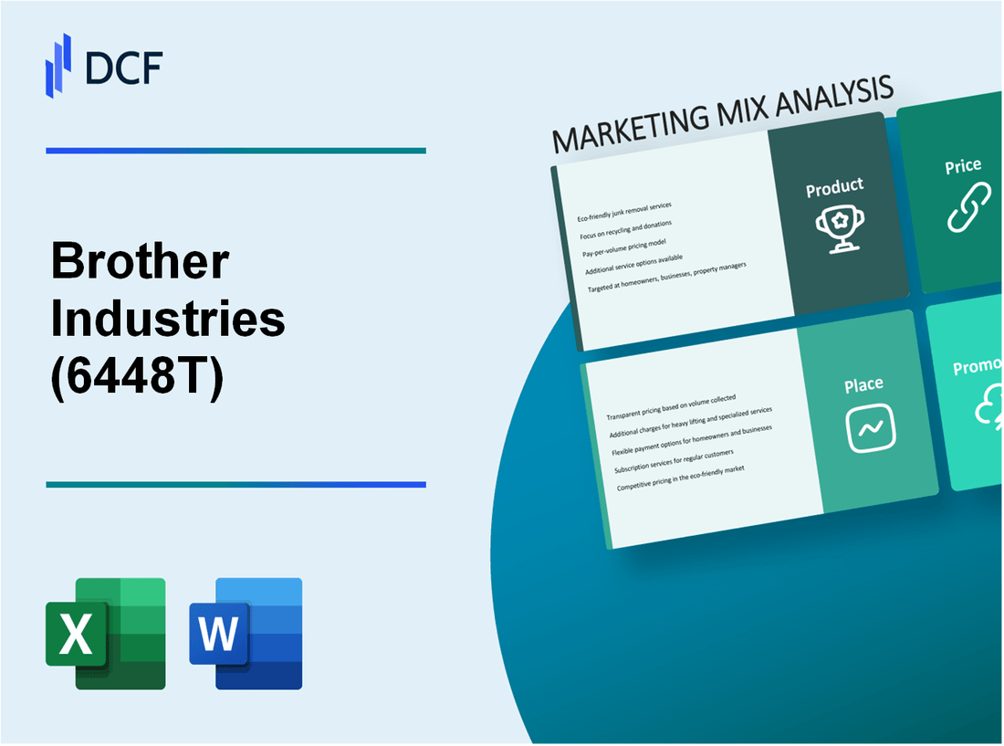 Brother Industries, Ltd. (6448.T): Marketing Mix Analysis