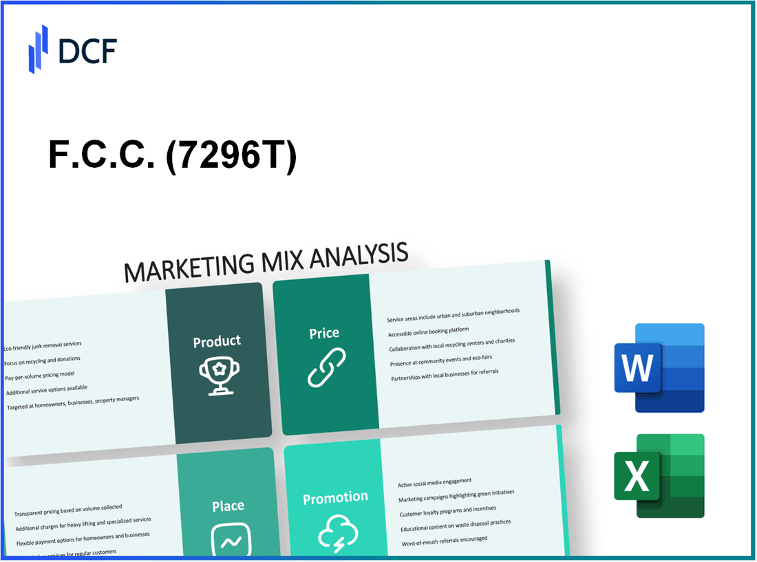 F.C.C. Co., Ltd. (7296.T): Marketing Mix Analysis