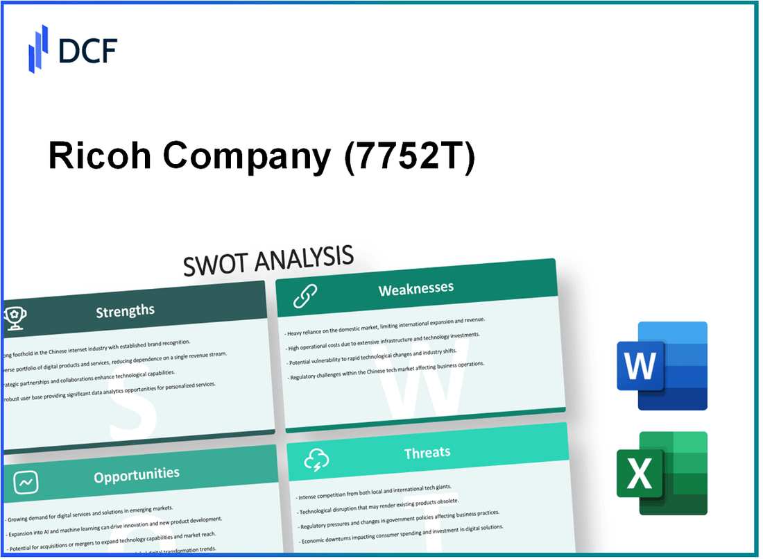 Ricoh Company, Ltd. (7752.T): SWOT Analysis