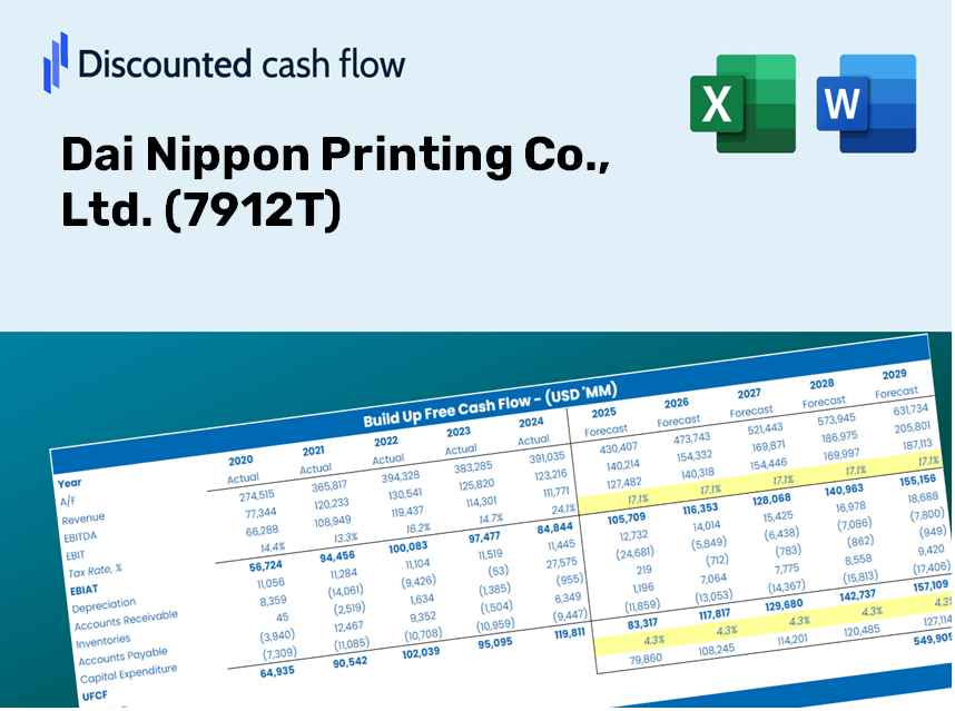 Dai Nippon Printing Co., Ltd. (7912T) DCF Valuation