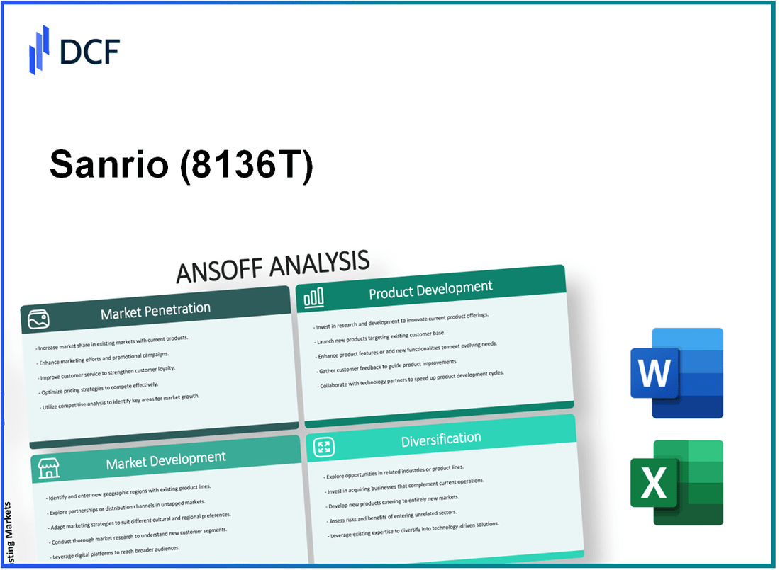 Sanrio Company, Ltd. (8136.T): Ansoff Matrix