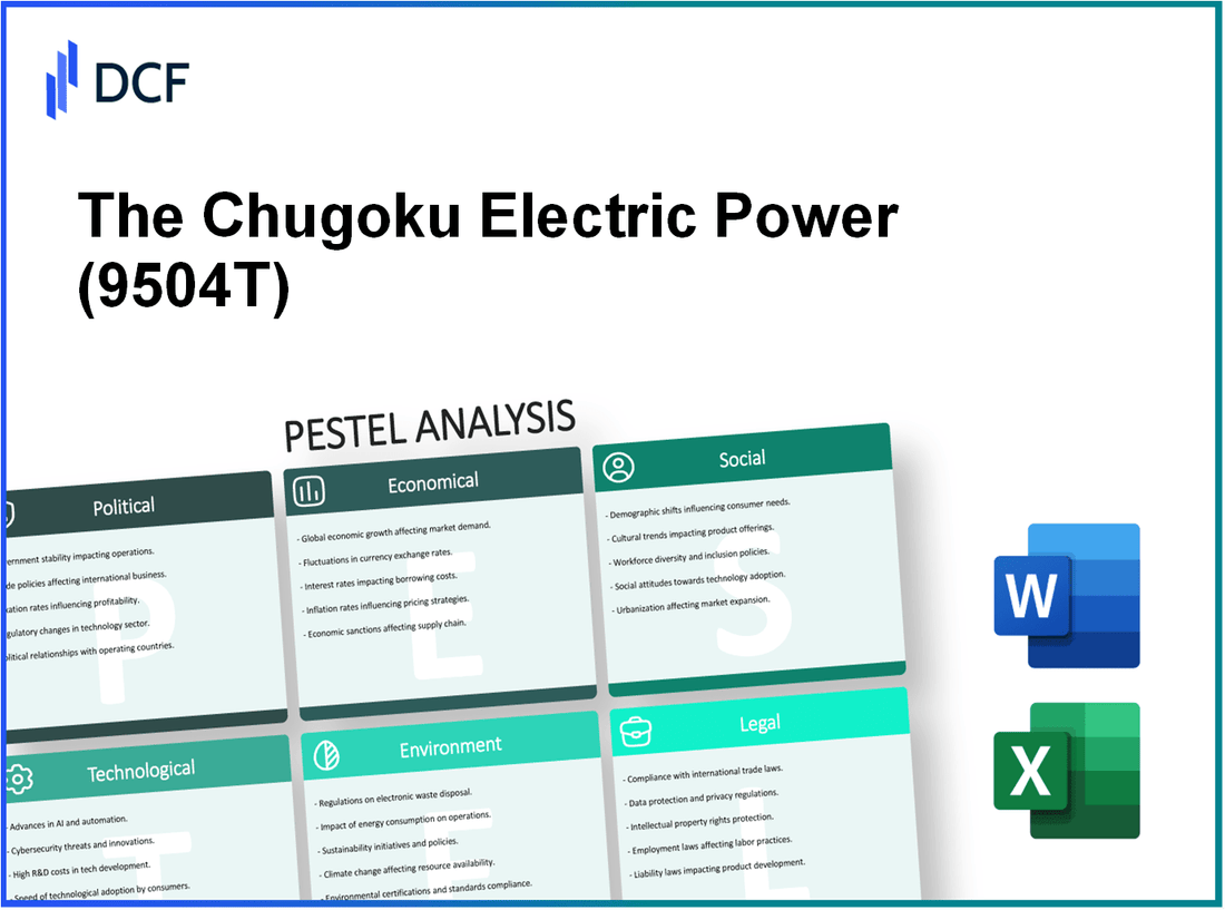 The Chugoku Electric Power Co., Inc. (9504.T): PESTEL Analysis