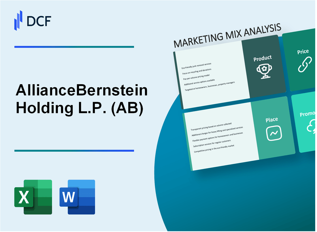 AllianceBernstein Holding L.P. (AB) Marketing Mix