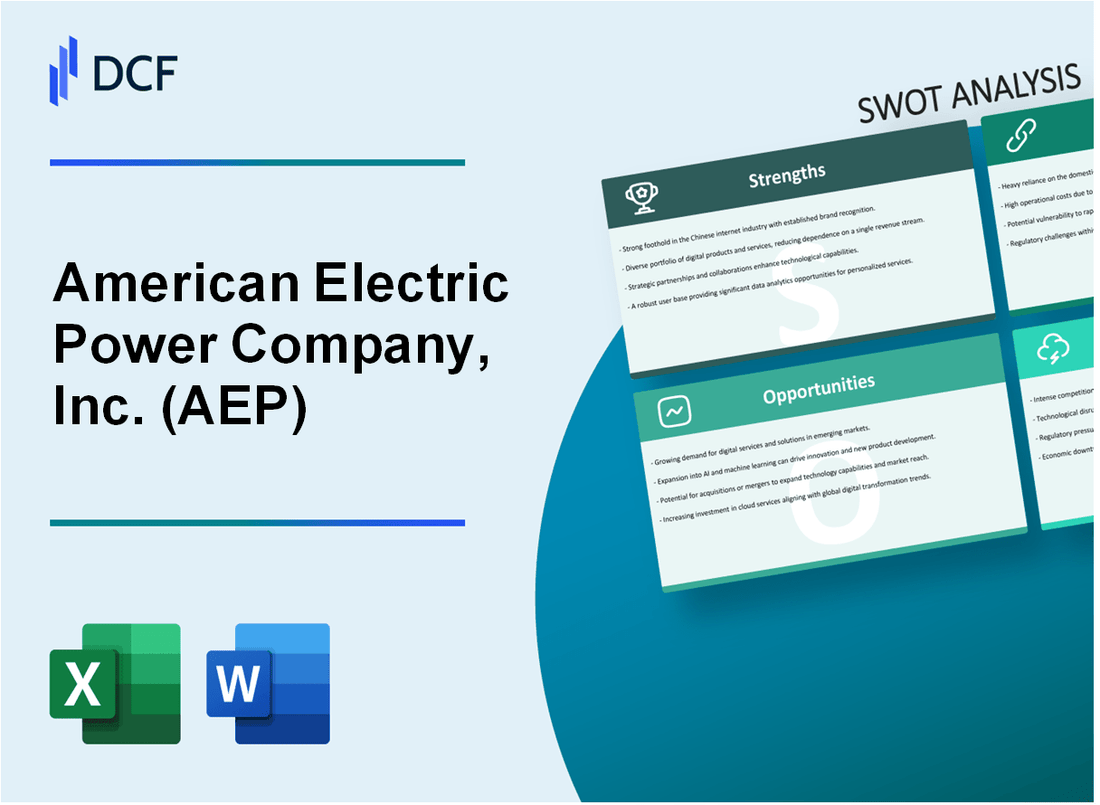 American Electric Power Company, Inc. (AEP) SWOT Analysis