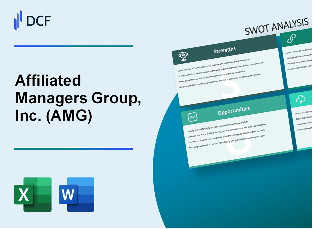 Affiliated Managers Group, Inc. (AMG) SWOT Analysis