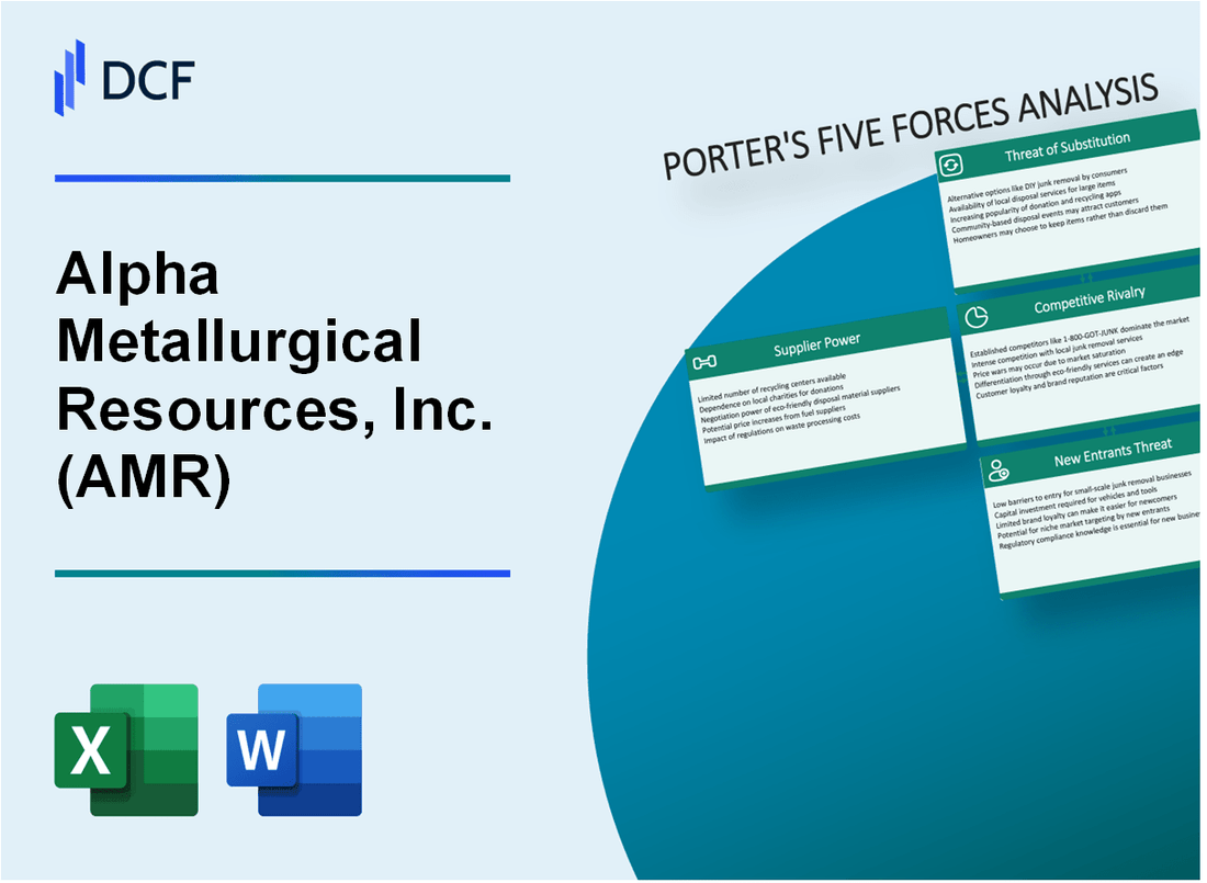 Alpha Metallurgical Resources, Inc. (AMR) Porter's Five Forces Analysis