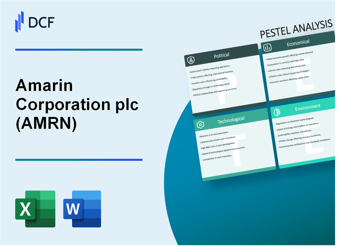 Amarin Corporation plc (AMRN) PESTLE Analysis