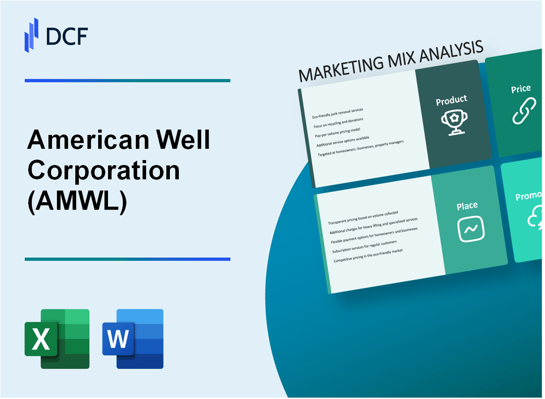 American Well Corporation (AMWL) Marketing Mix