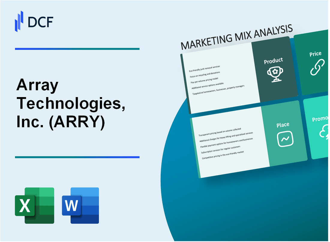 Array Technologies, Inc. (ARRY) Marketing Mix
