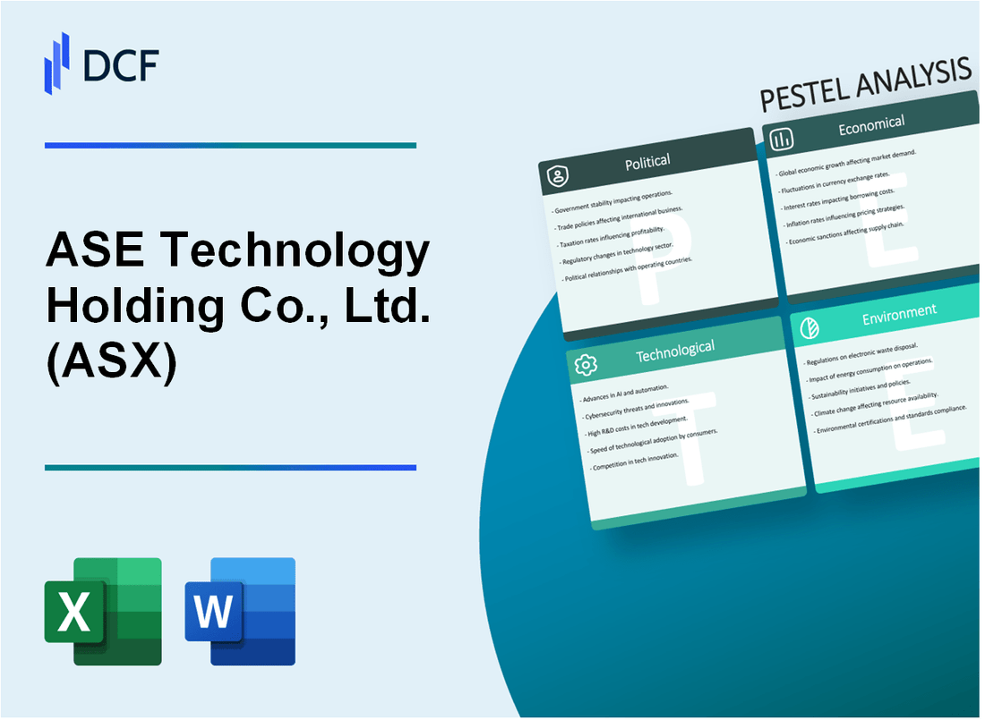 ASE Technology Holding Co., Ltd. (ASX) PESTLE Analysis