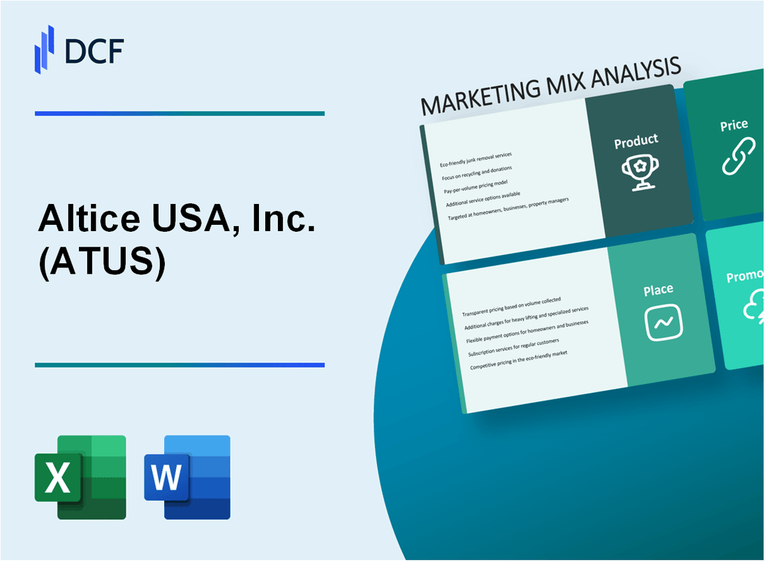 Altice USA, Inc. (ATUS) Marketing Mix